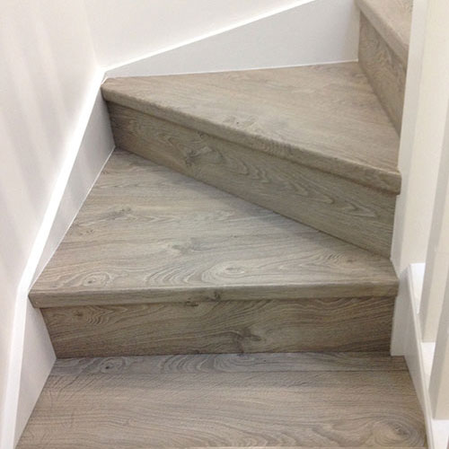 Laminate Flooring Fitters London - Quickstep Elite Staircase Installation